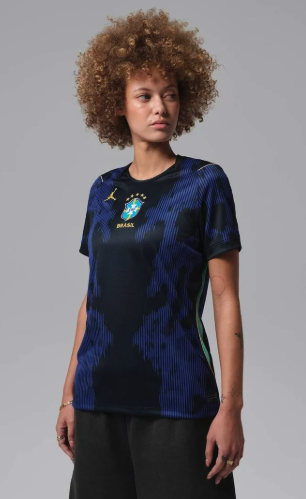 Camisa Brasil Jordan II 2026/27 Feminina